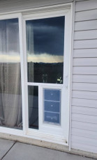 Sliding Glass Pet Door Installation