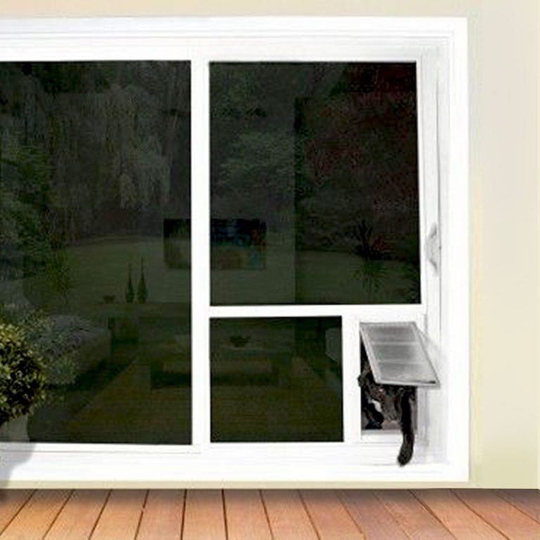 Best Cat Door for Sliding Glass Doors Locking Sliding Glass Cat Door