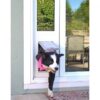 White Thermo Panel Pet Door for Sliding Glass Door
