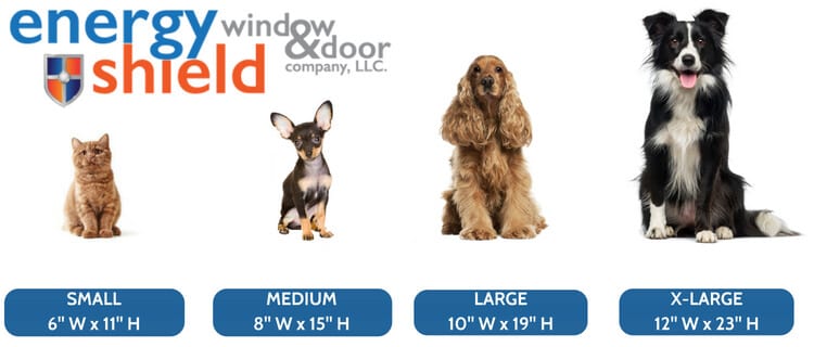 Petsafe Dog Door Size Chart
