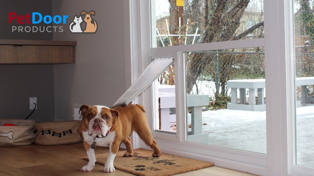 Pet Door For Glass, Super Large Dog Door Sliding Glass Door