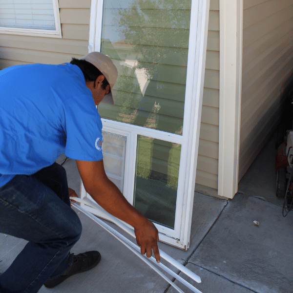 Guide showing how to measure your dog for a pet door