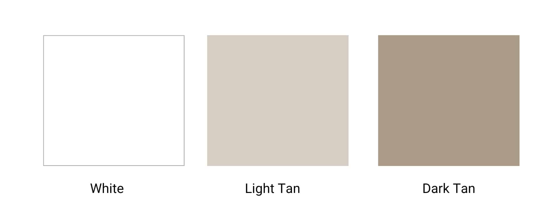 Color Swatches - Choose Your Vinyl Color - Pet Door Products